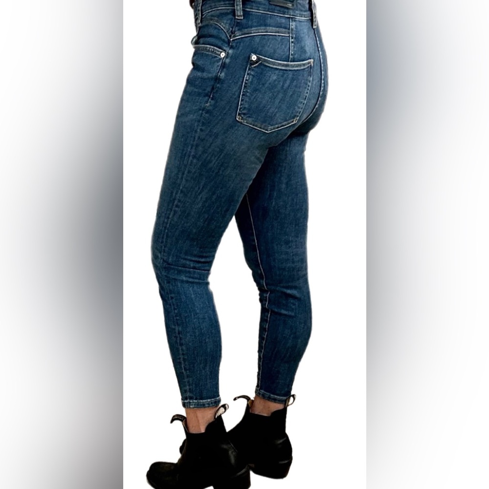 Anthropologie Pilcro Iris Front Yoke High Rise Skinny Jeans sz 29